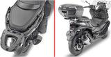 Monolock Blade Black Top Case - 37 Lt Blade Technopolymer - Givi Compatible With Voge Sr4 350 (2022-2024)