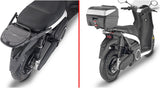 Monolock Riviera Black Tech Top Case - 46 Lt Riviera Technopolymer - Givi Compatible With Seat Mo 125 (2022-2024)