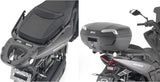 Top Case Monokey Noir 40 Lt Nylon - Givi Compatible Avec Wottan Storm S 300 (2022-2024)