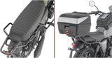 Monolock Black Tech Top Case - 30 Lt Technopolymer - Givi Compatible With Brixton Felsberg 125 (2023-2024)