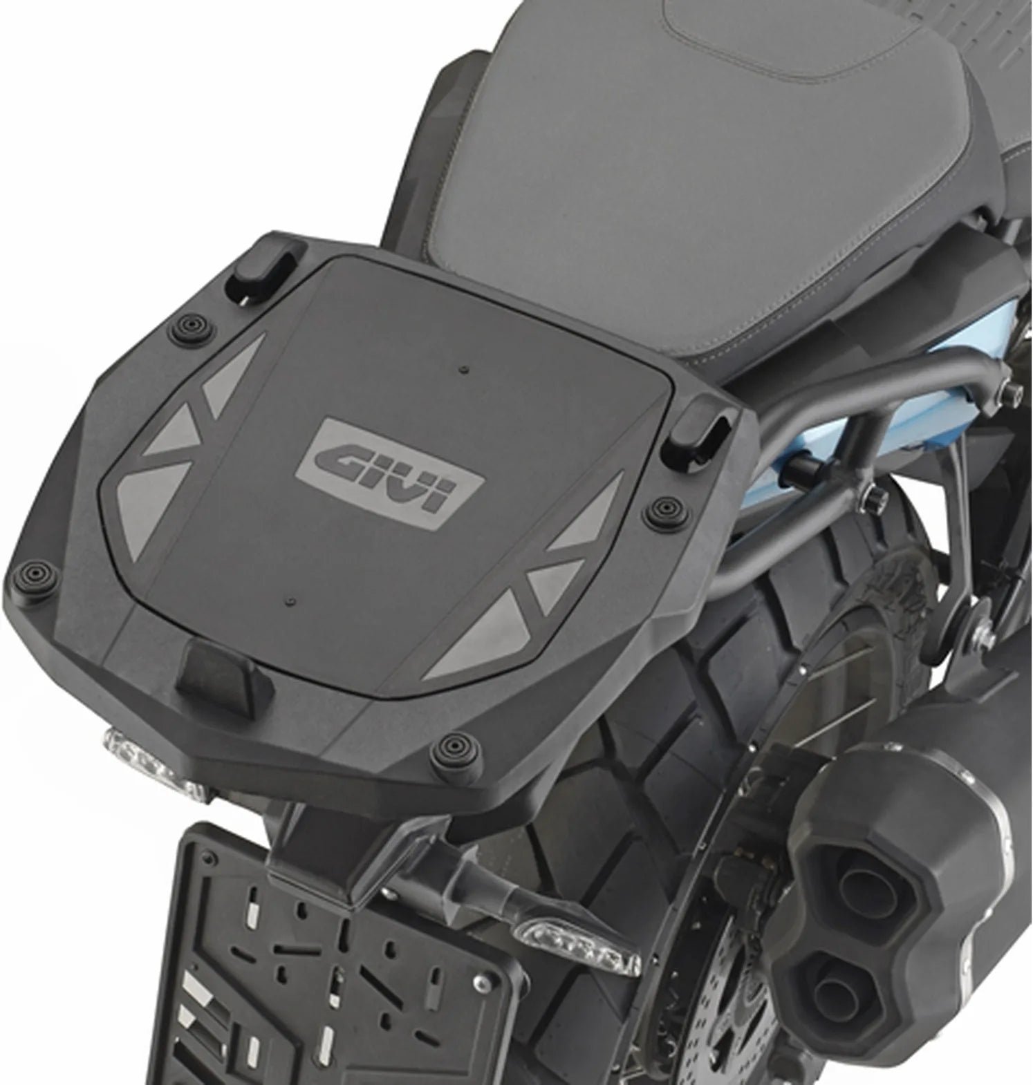 Top Case Monokey Noir 40 Lt Nylon - Givi Compatible Avec Qj Motor Srt 600 Sx (2024)