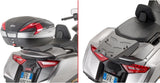 Top Case Monokey Trekker Aluminium Noir 46 Lt Trekker Aluminium - Givi Compatible Avec Honda Gl 1800 Gold Wing (2018-2024)