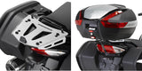 Monokey Black Top Case - 33 Lt 6Kg Nylon - Givi Compatible With Yamaha Fjr 1300 (2006-2012)
