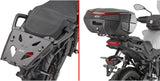 Monokey Carbon Look Top Case - 47 Lt Technopolymer - Givi Compatible With Yamaha Tracer 9 - Gt - Gt+ (2025)