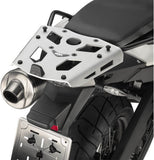Monokey Trekker Dolomiti Black Aluminium Top Case - 30 Lt 6Kg Trekker Dolomiti Aluminium - Givi Compatible With Bmw F 650 Gs (2008-2017)