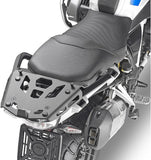 Monokey Silver Tech Top Case - 47 Lt 6Kg Technopolymer - Givi Compatible With Bmw R 1250 Gs (2019-2023)
