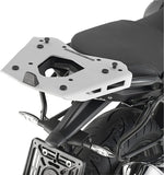 Top Case Monokey Trekker Alaska Aluminium Noir 56 Lt 6Kg Pour Porte Paquet D'Origine Trekker Alaska Aluminium - Givi Compatible Avec Bmw R 1200 (2015-2018)