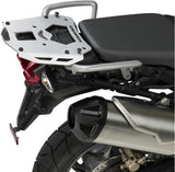 Monokey Trekker Aluminium Top Case - 33 Lt 6Kg Trekker Aluminium - Givi Compatible With Triumph Tiger 800 - Xc - Xr (2011-2017)