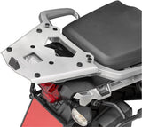 Monokey Trekker Outback Evo Smart Anodized Aluminium Top Case - 42 Lt 6Kg Trekker Outback Evo Smart Anodized Aluminium - Givi Compatible With Triumph Tiger 1200 Explorer (2016-2017)