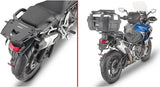 Monokey Trekker Outback Evo Smart Aluminium Top Case - 42 Lt Trekker Outback Evo Smart Aluminium - Givi Compatible With Triumph Tiger 1200 Rally Explorer (2022-2024)