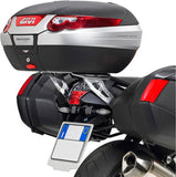 Monokey Carbon Look Tech Top Case - 47 Lt Technopolymer - Givi Compatible With Bmw K 1200 R (2005-2008)
