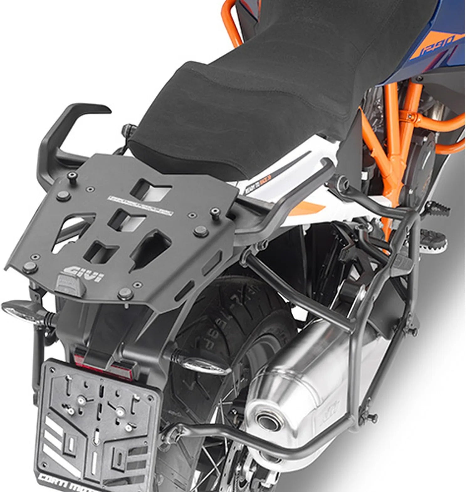 Top Case Monokey Trekker Aluminium Noir 33 Lt Trekker Aluminium - Givi Compatible Avec Ktm 1290 Super Adventure R (2021-2024)