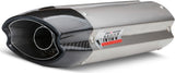 Système D'Échappement Homologué Au Niveau Sonore Suono Acier Carbon - Mivv Compatible Avec Honda Cbr 600 Rr (2005-2006)