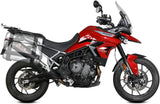 Système D'Échappement Homologué Au Niveau Sonore Oval Carbon - Mivv Compatible Avec Triumph Tiger 900 - Gt - Pro (2021-2024)