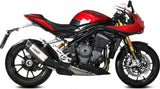 Système D'Échappement Homologué Au Niveau Sonore Sr-1 Titanium - Mivv Compatible Avec Triumph Speed Triple 1200 Rr - Rs (2021-2024)