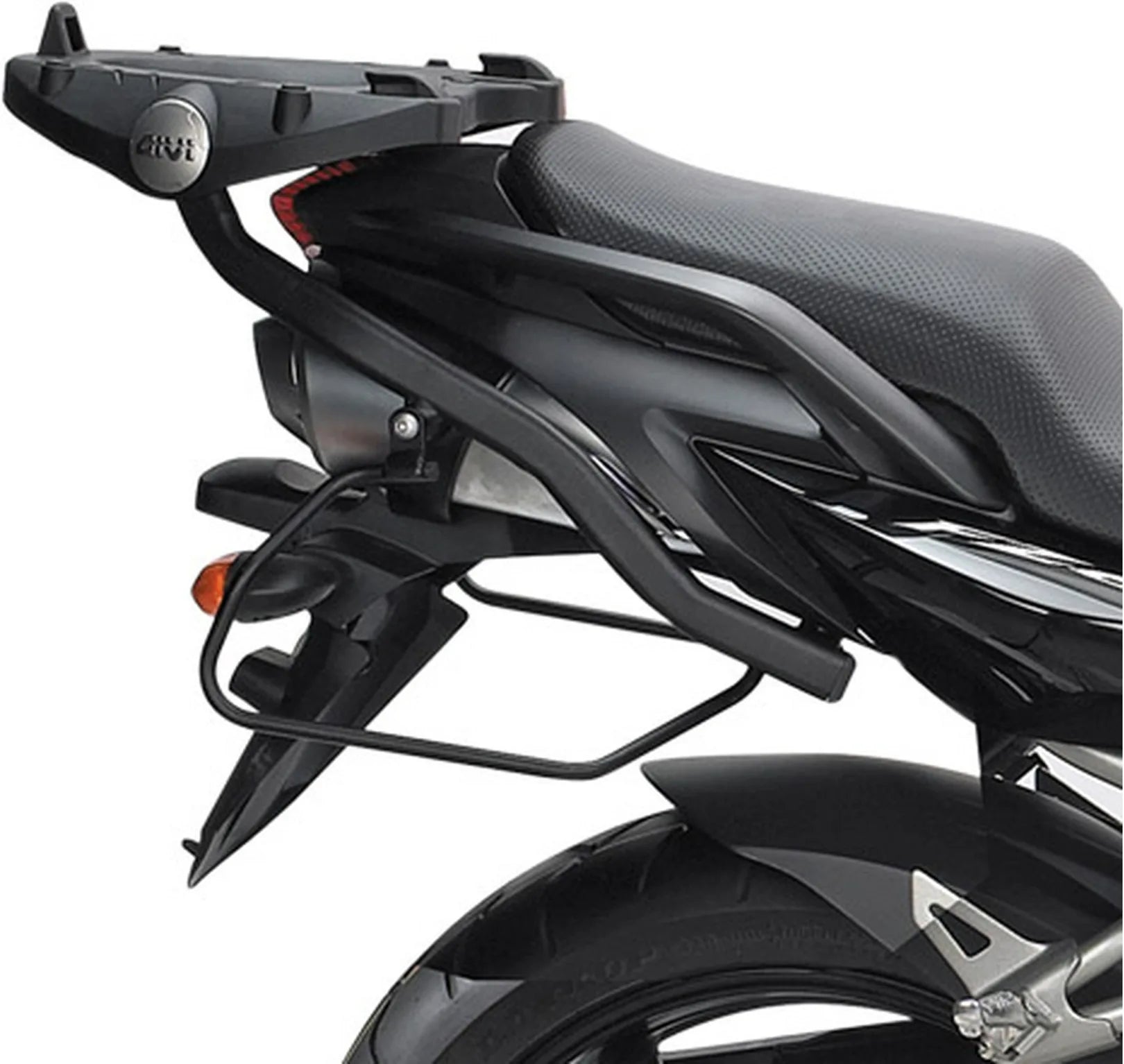 Top Case + Sacoches Cavalières Trekker Canyon 102 Lt Trekker Canyon Technopolymères - Givi Compatible Avec Yamaha Fz-6 - Fazer (2004-2006)