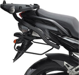 Trekker Canyon Black Top Case + Side Bags - 83 Lt Trekker Canyon Technopolymer - Givi Compatible With Yamaha Fz-6 - Fazer (2004-2006)