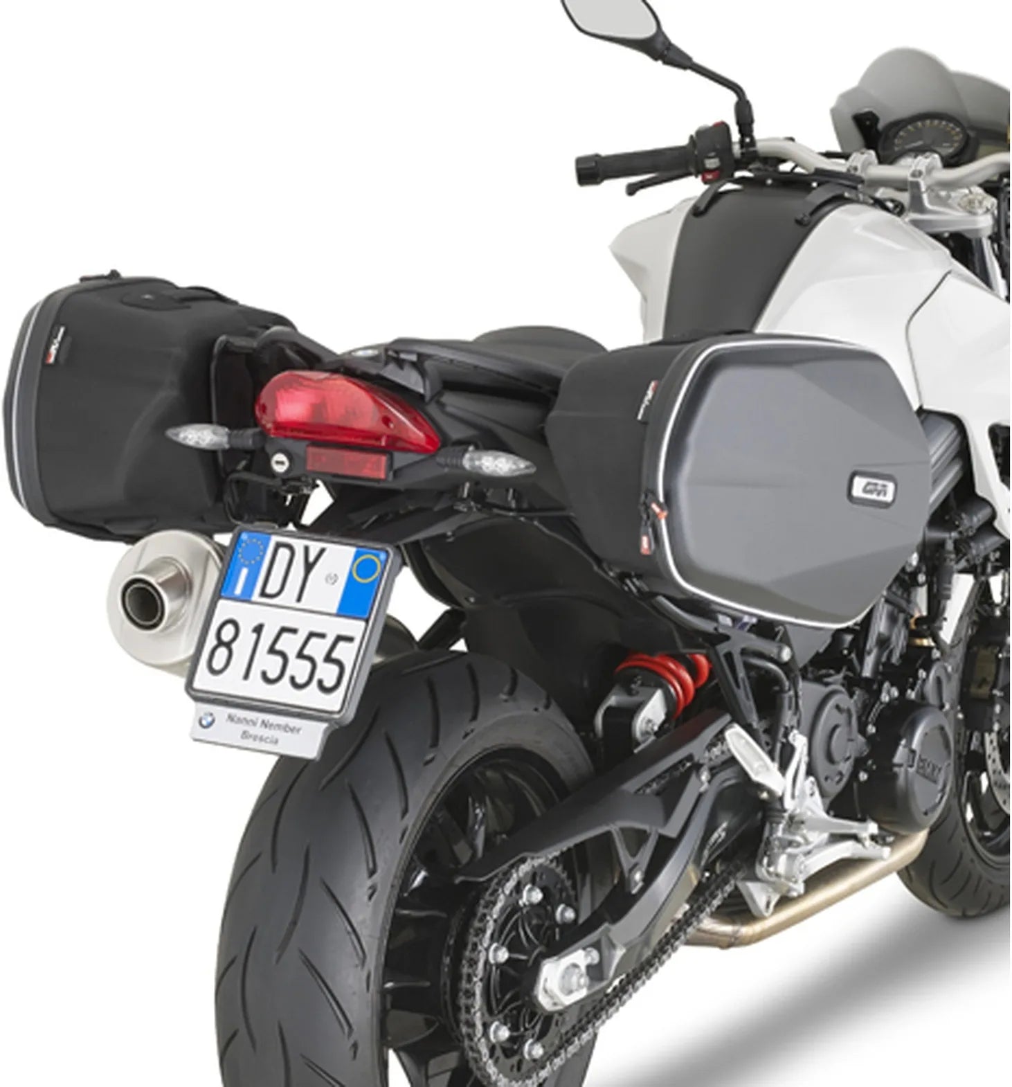Sacoches Cavalières Noir 60 Lt Nylon - Givi Compatible Avec Bmw F 800 R (2015-2019)