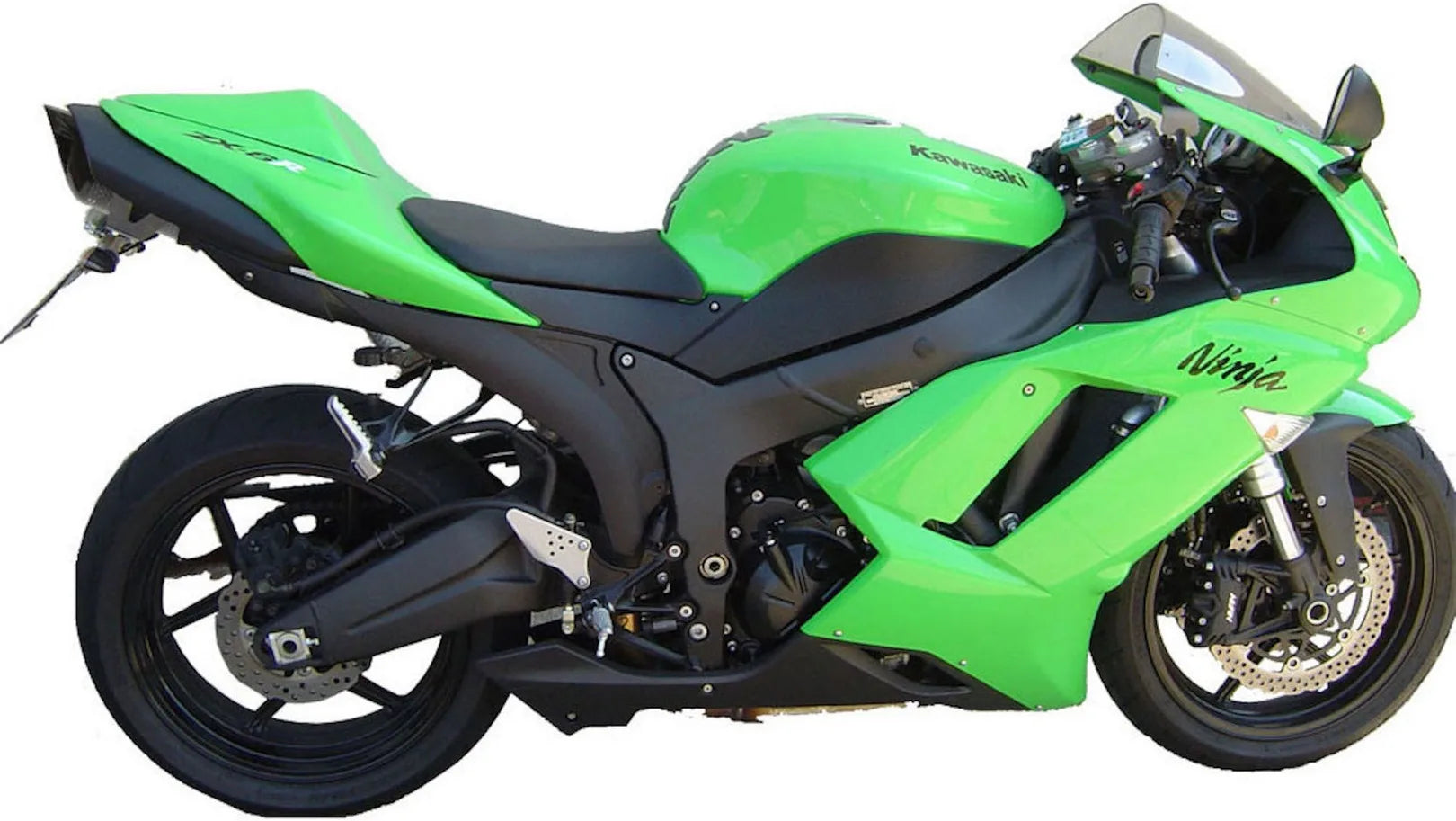 Système D'Échappement Homologué Au Niveau Sonore Tiburon Carbon Look - Gpr Compatible Avec Kawasaki Zx-6R (2007-2008)