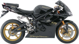 Système D'Échappement Catalytique Avec Homologation Acoustique Tiburon Titanium - Gpr Compatible Avec Triumph Daytona 675 (2006-2008)