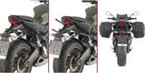 Sacoches Cavalières Corium Noir 26 Lt Corium Nylon - Givi Compatible Avec Honda Cb 650 R (2024)