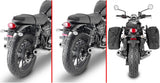 Sacoches Cavalières Noir 60 Lt Nylon - Givi Compatible Avec Triumph Bonneville T120 (2016-2024)