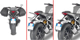 Sacoches Cavalières Corium Noir 32 Lt Corium Nylon - Givi Compatible Avec Triumph Speed Triple 1200 Rs (2021-2024)