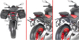 Sacoches Cavalières Corium Noir 26 Lt Corium Nylon - Givi Compatible Avec Aprilia Rs 660 (2021-2024)