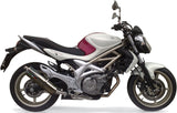 Système D'Échappement Homologué Au Niveau Sonore Trioval Acier - Gpr Compatible Avec Suzuki Gladius 650 (2008-2015)