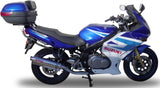 Système D'Échappement Homologué Au Niveau Sonore Trioval Acier - Gpr Compatible Avec Suzuki Gs 500 E - F (1989-2007)