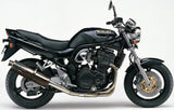 Système D'Échappement Homologué Au Niveau Sonore Trioval Acier - Gpr Compatible Avec Suzuki Gsf 400 Bandit (1991-1997)