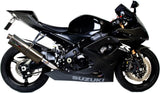 Système D'Échappement Homologué Au Niveau Sonore Trioval Acier - Gpr Compatible Avec Suzuki Gsx-R 1000 K5 (2005-2006)