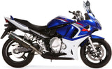 Système D'Échappement Homologué Au Niveau Sonore Trioval Acier - Gpr Compatible Avec Suzuki Gsx 650 F Ie (2008-2014)
