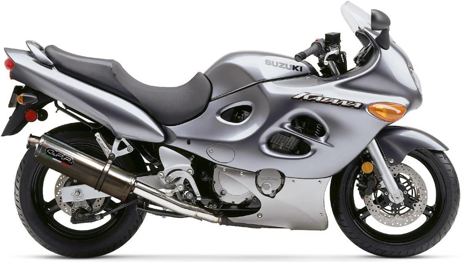 Système D'Échappement Homologué Au Niveau Sonore Trioval Acier - Gpr Compatible Avec Suzuki Gsx 750 F (1998-2004)