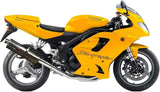 Système D'Échappement Homologué Au Niveau Sonore Trioval Acier - Gpr Compatible Avec Triumph Daytona 955 (1999-2001)