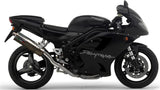 Système D'Échappement Homologué Au Niveau Sonore Trioval Acier - Gpr Compatible Avec Triumph Daytona 955 Anniversary (2002-2003)