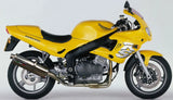 Système D'Échappement Homologué Au Niveau Sonore Trioval Acier - Gpr Compatible Avec Triumph Sprint Rs 955 (1998-2002)