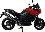 Système D'Échappement Homologué Au Niveau Sonore Trioval Acier - Gpr Compatible Avec Triumph Tiger 1050 Sport (2013-2015)