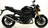 Système D'Échappement Homologué Au Niveau Sonore Trioval Acier - Gpr Compatible Avec Yamaha Fz-8 (2010-2016)