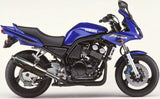 Système D'Échappement Homologué Au Niveau Sonore Trioval Acier - Gpr Compatible Avec Yamaha Fzs 1000 Fazer (2001-2005)