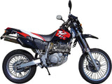 Système D'Échappement Homologué Au Niveau Sonore Trioval Acier - Gpr Compatible Avec Yamaha Tt 600 (1983-1997)
