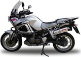 Système D'Échappement Homologué Au Niveau Sonore Trioval Acier - Gpr Compatible Avec Yamaha Xt 1200 Z Super Ténéré (2010-2016)