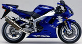 Système D'Échappement Homologué Au Niveau Sonore Trioval Acier - Gpr Compatible Avec Yamaha Yzf 1000 R1 (1998-2001)