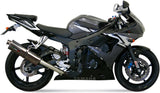 Système D'Échappement Homologué Au Niveau Sonore Trioval Acier - Gpr Compatible Avec Yamaha Yzf-R6 (2003-2005)