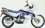 Système D'Échappement Homologué Au Niveau Sonore Trioval Acier - Gpr Compatible Avec Honda Transalp Xl 600 V (1996-1999)
