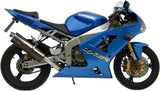 Système D'Échappement Homologué Au Niveau Sonore Trioval Acier - Gpr Compatible Avec Kawasaki Zx 6R 636 (2003-2004)