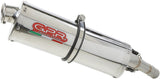 Exhaust Tip With Noise Certification Trioval Stainless Steel - Gpr Compatible With Triumph Tiger 1050 (2007-2012)