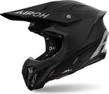 Casque Off-Road Pour Moto Airoh Twist 3 - Tw311 Thermoplastic Hrt Noir Mat Color Taille L