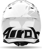 Casque Off-Road Pour Moto Airoh Twist 3 - Tw314 Thermoplastic Hrt Blanc Gloss Color Taille S