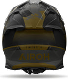 Casque Off-Road Pour Moto Airoh Twist 3 - Tw3Tit35 Thermoplastic Hrt Titane Mat Taille S